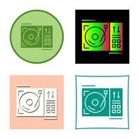 Turntable Vector Icon