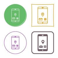 Unique Mobile Applications Vector Icon