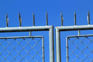 Close up of fence photo