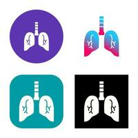 Lung Vector Icon