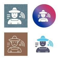 Farmer Vector Icon