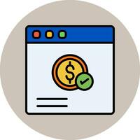 Online Payment Vector Icon