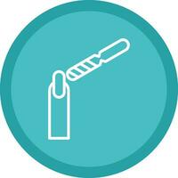 Nail Buffer Vector Icon Design