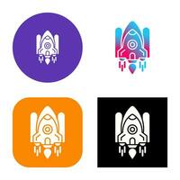 Space Shuttle Vector Icon