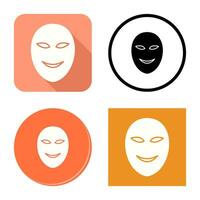 Ancient Face Mask Vector Icon