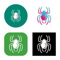 icono de vector de araña