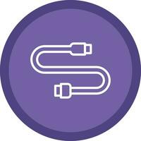 Connector and Cable Vector Icon Design