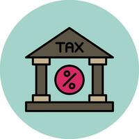 Tax Office Vector Icon