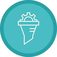 Funnel Vector Icon Design