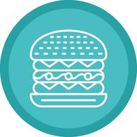 Cesar Burger Vector Icon Design