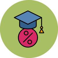 Graduated Vector Icon