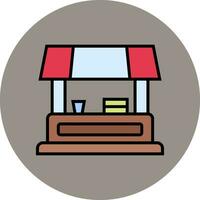 Food Stall Vector Icon