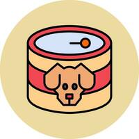 Canned Vector Icon