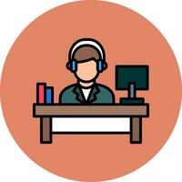 Help Desk Vector Icon