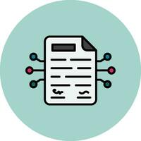 Smart Contracts Vector Icon