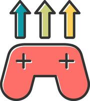 Level Up Vector Icon