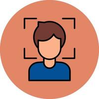 Face Scanner Vector Icon