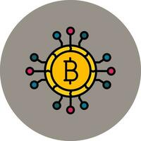 icono de vector de criptomoneda