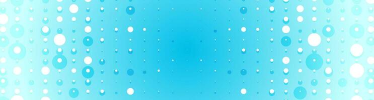 Blue white shiny dots abstract background vector