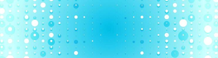 Blue white shiny dots abstract background vector