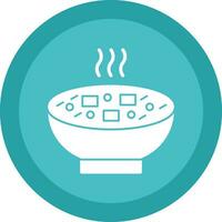 Miso Soup Vector Icon Design