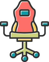 Gaming Chair Vector Icon