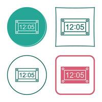 Unique Timer Vector Icon