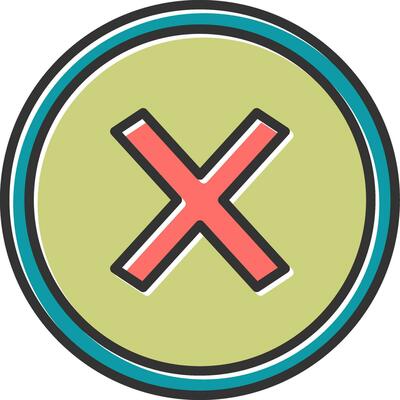 Multiplication Vector Icon