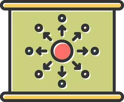 Diffusion Vector Icon