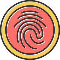 Biometric Vector Icon