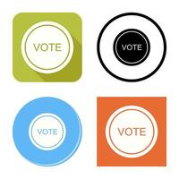 Vote Link Vector Icon