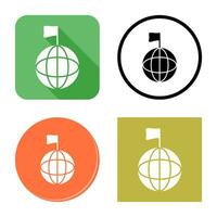 Unique Global Signals Vector Icon