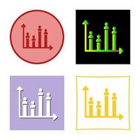 Candidate Graph Vector Icon