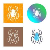 icono de vector de araña