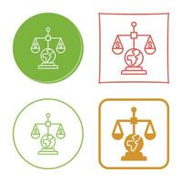 International Law Vector Icon