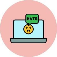 Hate Vector Icon