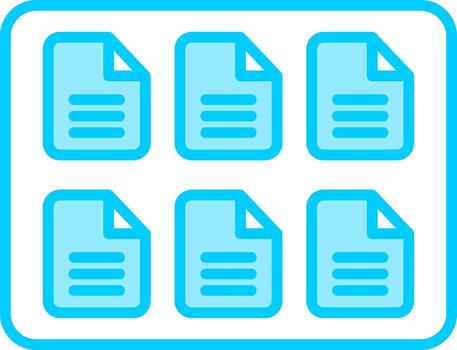 muestra vector icono