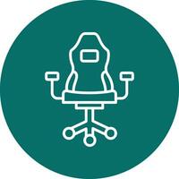 Gaming Chair Vector Icon