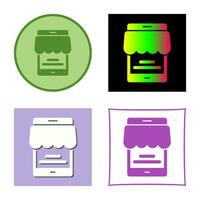 Online Store Vector Icon