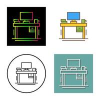 Desk Vector Icon