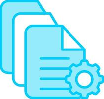 Batch Processing Vector Icon