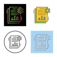 SEO Report Vector Icon