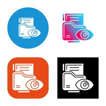 Data Visualization Vector Icon