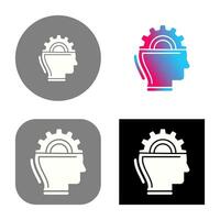 Machine Learning Vector Icon