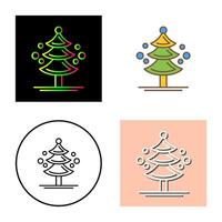 Pine Tree Vector Icon