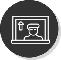 Laptop Vector Icon Design