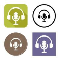 Podcast Vector Icon