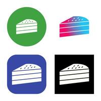 Cake Slice Vector Icon