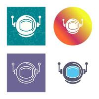 Astronaut Helmate Vector Icon