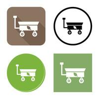 Garden Cart Vector Icon